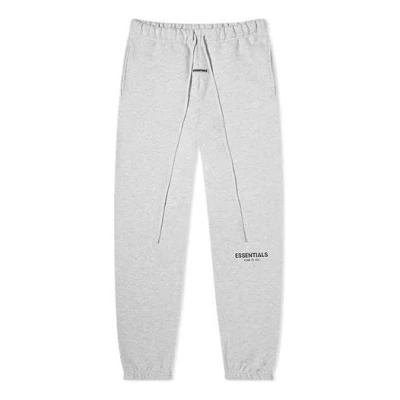 Essentials Fear Of God  Fw19 Sweatpants 'light Heather Grey'