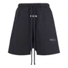 Essentials Fear Of God  Fw19 Sweatshorts 'black' In Black