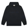 Essentials Fear Of God  Fw20 3d Silicon Applique Hoodie 'black' In Black