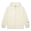 Essentials Fear Of God  Fw20 Full Zip Hoodie 'cream'