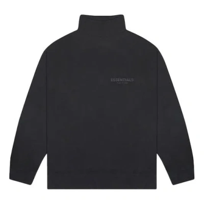 Essentials Fear Of God  Fw20 Half Collar Pullover 'black'