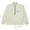 Essentials Fear Of God  Fw20 Half Zip Track Jacket 'sage' In Neutral