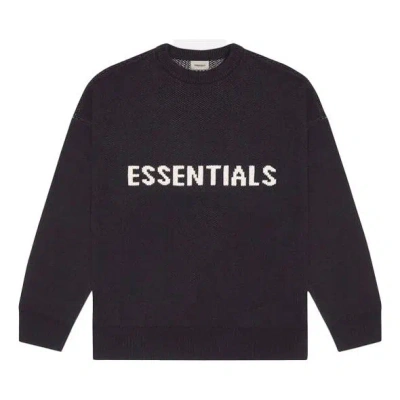 Essentials Fear Of God  Fw20 Knit Sweater 'black'