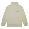 Essentials Fear Of God  Fw20 Mock Neck Sweatshirt 'moss' In Neutral