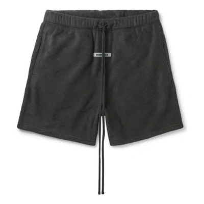 Essentials Fear Of God  Fw20 Polar Fleece Shorts 'black'