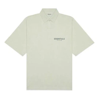 Essentials Fear Of God  Fw20 Polo Shirt 'sage'