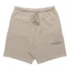 Essentials Fear Of God  Fw20 Sweat Shorts 'olive' In Neutral