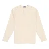 Essentials Fear Of God  Fw20 Thermal Long Sleeve Henley Tee 'cream'