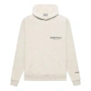 Essentials Fear Of God  Fw21 Core Collection Hoodie 'light Heather Oatmeal' In White