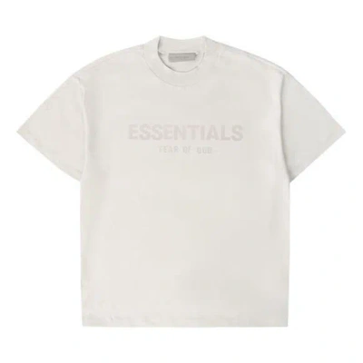 Essentials Fear Of God  Fw21 Innserct 3d Logo Tee 'greige' In Neutral