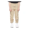 Essentials Fear Of God  Fw21 Kids Beige/linen Fleece Lounge Pants In Gold