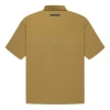 Essentials Fear Of God  Fw21 Logo Polo Shirt' 'amber' In Multi