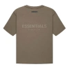 Essentials Fear Of God  Fw21 Logo Tee 'harvest'