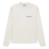 Essentials Fear Of God  Fw21 Long Sleeve T-shirt White