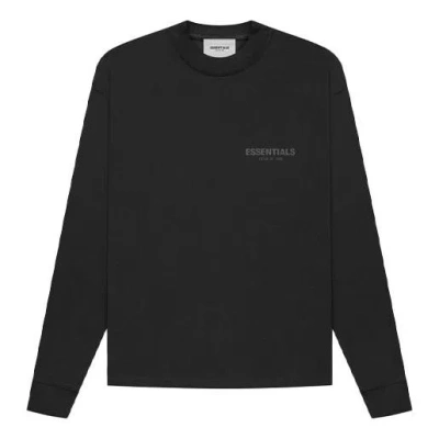ESSENTIALS FEAR OF GOD ESSENTIALS FW21 LONG SLEEVE TEE STRETCH LIMO