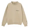 Essentials Fear Of God  Fw21 Mock Neck Sweatshirt Beige In Neutral