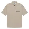 Essentials Fear Of God  Fw21 Polo Shirt 'tan' In Neutral