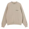 Essentials Fear Of God  Fw21 Pullover Crewneck Tan In Brown