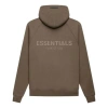 Essentials Fear Of God  Fw21 Pullover Logo Hoodie 'harvest'