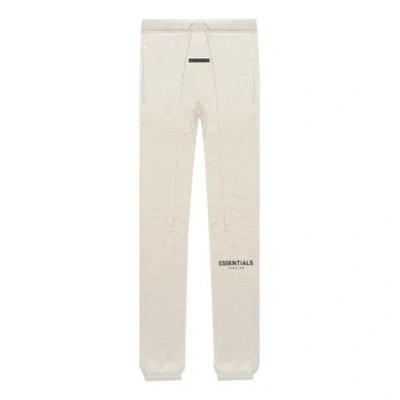 Essentials Fear Of God  Fw21 Sweatpant Light Heather Oatmeal In Neutral