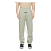 Essentials Ssense Exclusive Green Track Lounge Pants In Gray