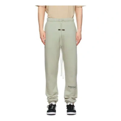Essentials Ssense Exclusive Green Track Lounge Pants In Gray