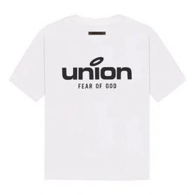 Essentials Fear Of God  Fw21 Vintage Tee X Union La 'white'