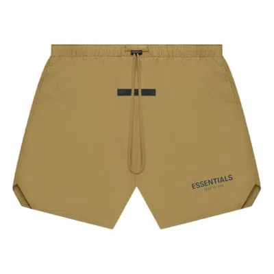 Essentials Fear Of God  Fw21 Volley Short Amber In Green