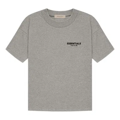 Essentials Fear Of God  Fw22 Core  Tee Dark Oatmeal In Gray