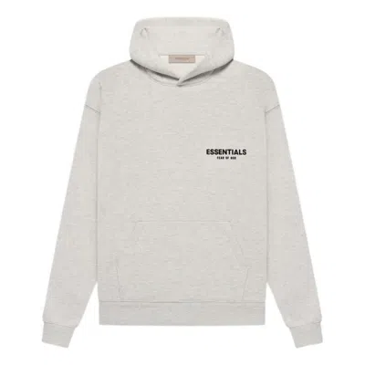 Essentials Fear Of God  Fw22 Core Hoodie 'light Oatmeal' In White