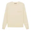 Essentials Fear Of God  Fw22 Crewneck 'egg Shell' In White