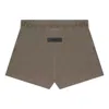 Essentials Fear Of God  Fw22 Dock Short 'wood' In Brown