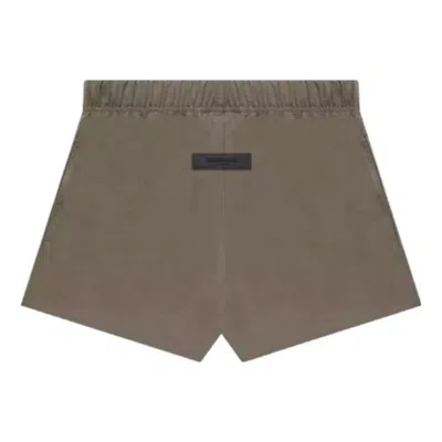 Essentials Fear Of God  Fw22 Dock Short 'wood' In Brown