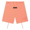 Essentials Fear Of God  Fw22  Shorts 'coral' In Orange