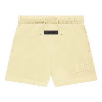 Essentials Fear Of God  Fw22  Sweatshorts 'canary' In Yellow