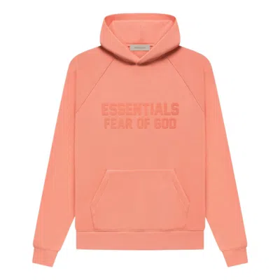 Essentials Fear Of God  Fw22 Hoodie 'coral'