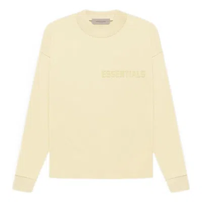 Essentials Fear Of God  Fw22 Long Sleeve Tee 'canary'