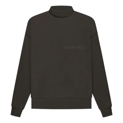Essentials Fear Of God  Fw22 Mockneck Off Black