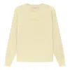 Essentials Fear Of God  Fw22 Relaxed Crewneck Canary