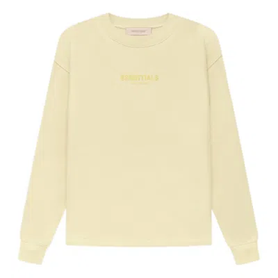 Essentials Fear Of God  Fw22 Relaxed Crewneck Canary