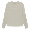Essentials Fear Of God  Fw22 Relaxed Crewneck Smoke In Neutral