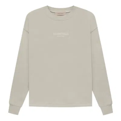 Essentials Fear Of God  Fw22 Relaxed Crewneck Smoke In Neutral