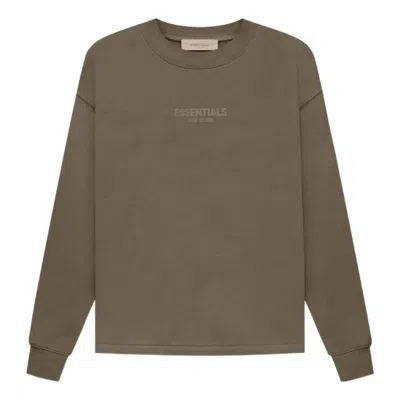ESSENTIALS FEAR OF GOD ESSENTIALS FW22 RELAXED CREWNECK WOOD