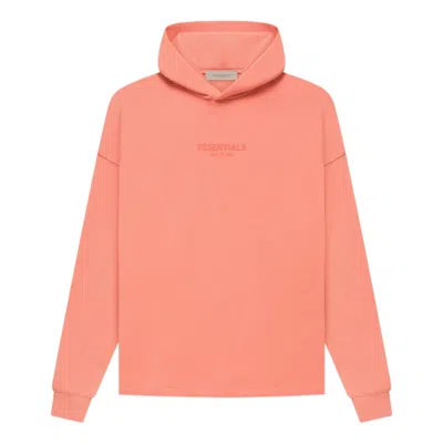 Essentials Fear Of God  Fw22 Relaxed Hoodie 'coral'