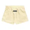 Essentials Fear Of God  Fw22 Running Shorts Canary In Yellow