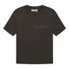 Essentials Fear Of God  Fw22 Short Sleeve Tee 'off Black' In Green