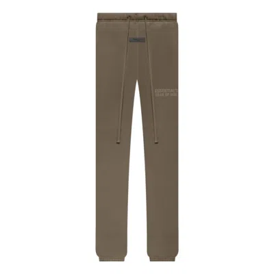 Essentials Fear Of God  Fw22 Sweatpant 'wood' In Green