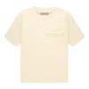 Essentials Fear Of God  Fw22 Tee 'egg Shell'