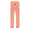 Essentials Pink Drawstring Track Pants In Pink