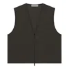 Essentials Fear Of God  Fw22 Vest 'off Black'